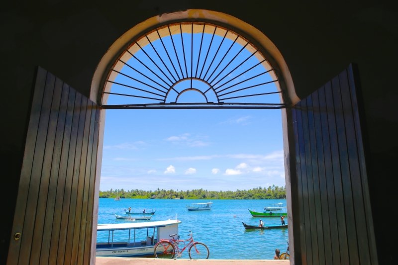 Foz do rio São Francisco Piaçabuçu passeio de barco Alagoas imagens fotos