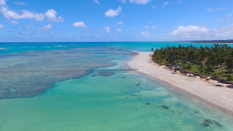 Praia de Ipioca - Melhor Praia de Maceió, Melhores praias de Maceió, praia mais bonita de Maceió