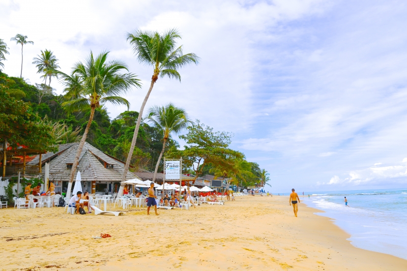 melhor praia de Porto Seguro Bahia Trancoso Arraial d'Ajuda dicas de viagem passeios praia do Espelho Caraiva