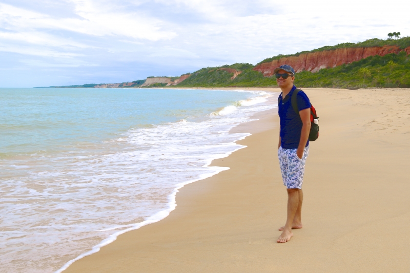 melhor praia de Porto Seguro Bahia Trancoso Arraial d'Ajuda dicas de viagem passeios praia do Espelho Caraiva