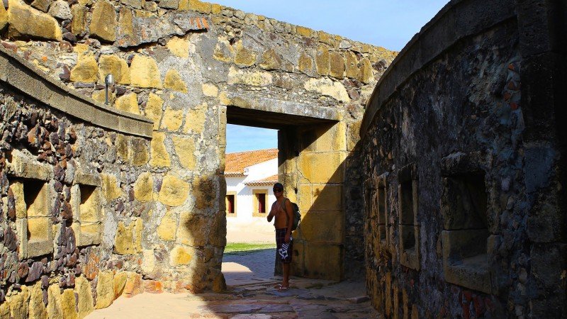 Ilha de Itamaracá Forte Orange litoral norte de Pernambuco
