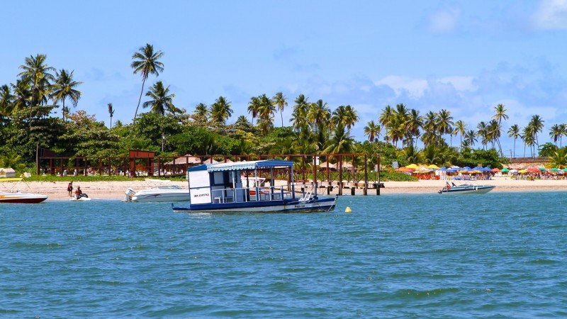 Marina Itamaracá passeio de barco turismo Pernambuco nordeste