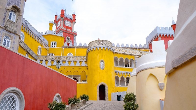 Palácio da Pena - Sintra: O que fazer pontos turísticos dicas passeios Portugal palácios