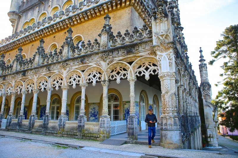Palacio do Bussaco o que visitar no Luso Portugal Mata do Bussaco 