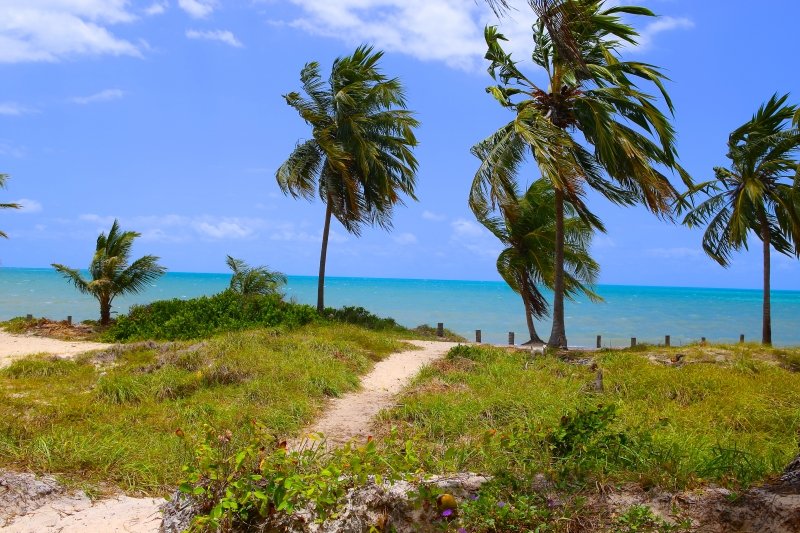 Praia do Carro Quebrado Barra de Santo Antônio Maceió Alagoas Como chegar na Praia do Carro Quebrado