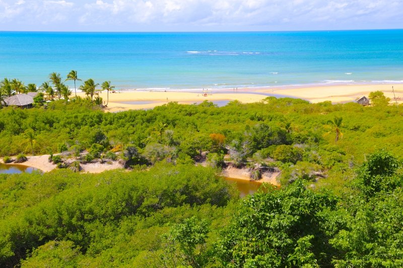 melhores praias de Porto Seguro Bahia Trancoso Arraial d'Ajuda dicas de viagem passeios praia do Espelho Caraiva