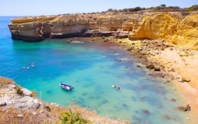 Melhores praias de Albufeira - O que fazer em Albufeira - Portugal - Praias selvagens no Algarve, Praias paradisíacas Algarve - Praias escondidas