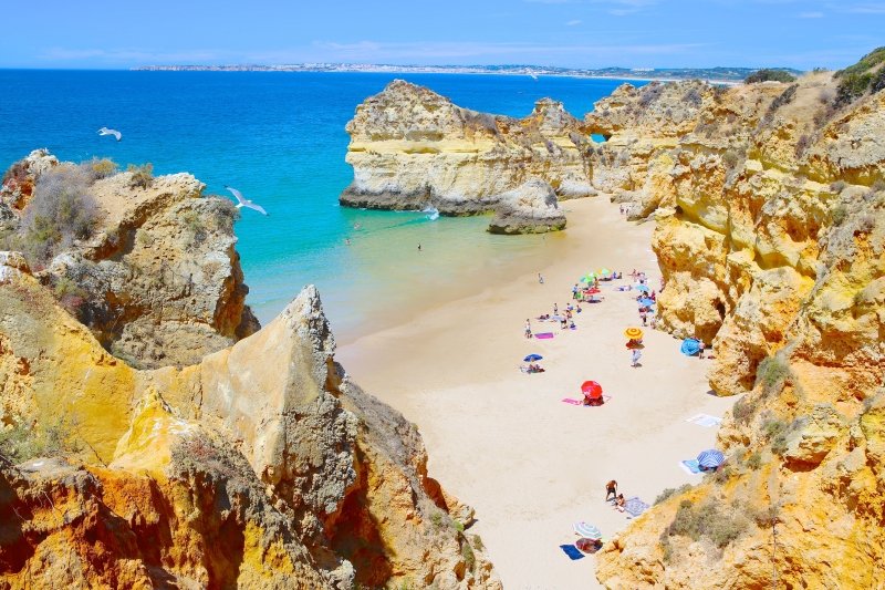 melhores praias do Algarve
