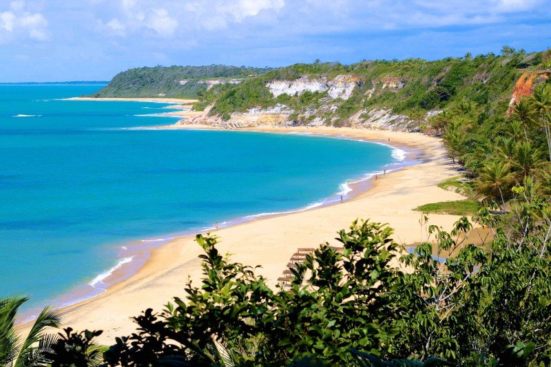 melhores praias de Caraíva